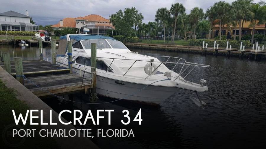 1991 Wellcraft 34 Americus Power Boats, Express Cruisers For Sale in