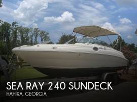 2001, Sea Ray, 240 Sundeck