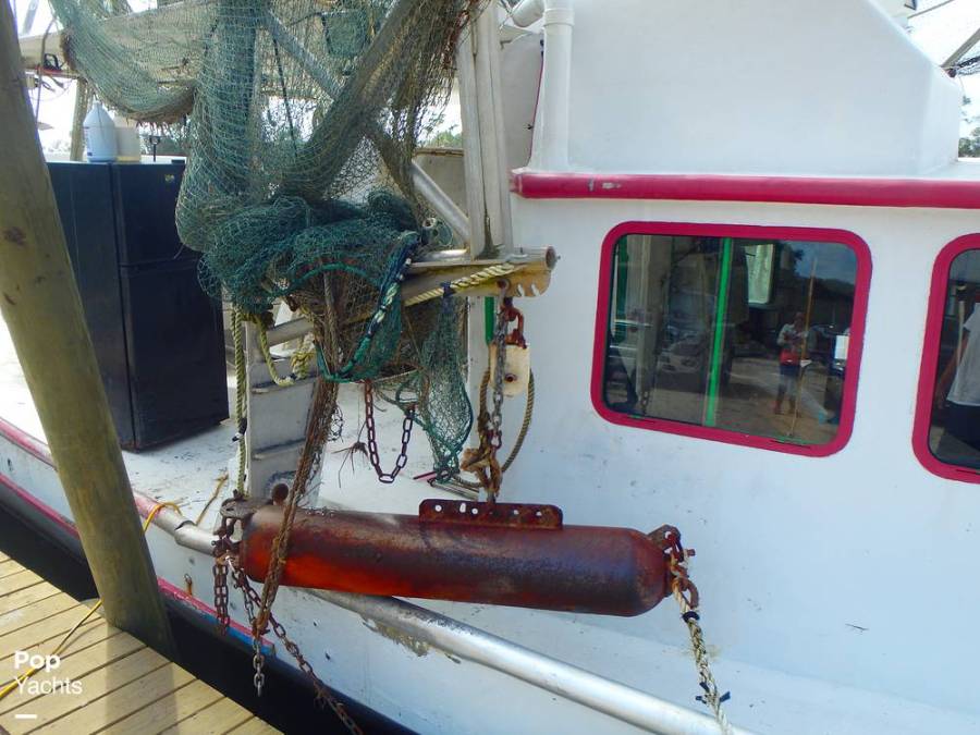 2003 Custom 39x18 Shrimp Commercial Boats, Shrimp Boats For Sale in