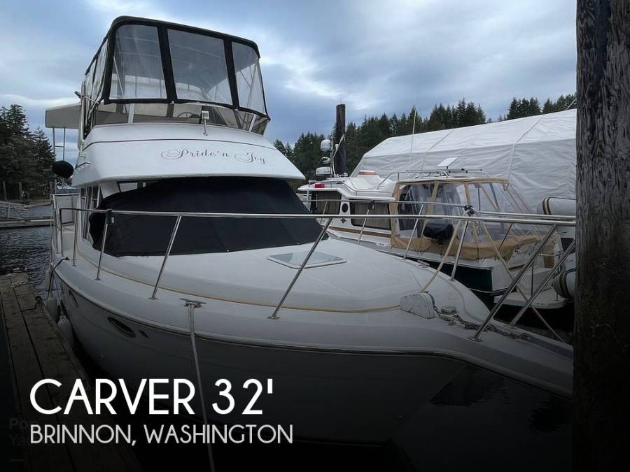 1998 Carver 325 aft cabin Power Boats, Aft Cabins For Sale in Brinnon