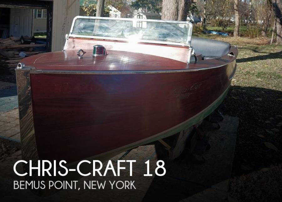 1939, Chris-Craft, Deluxe Utility 18