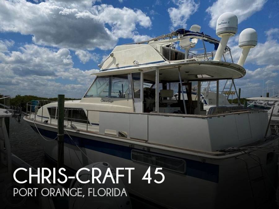 1980 Chris-Craft 45 Commander Power Boats, Motoryachts For Sale in