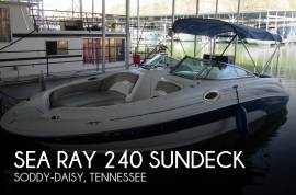 2004, Sea Ray, 240 Sundeck