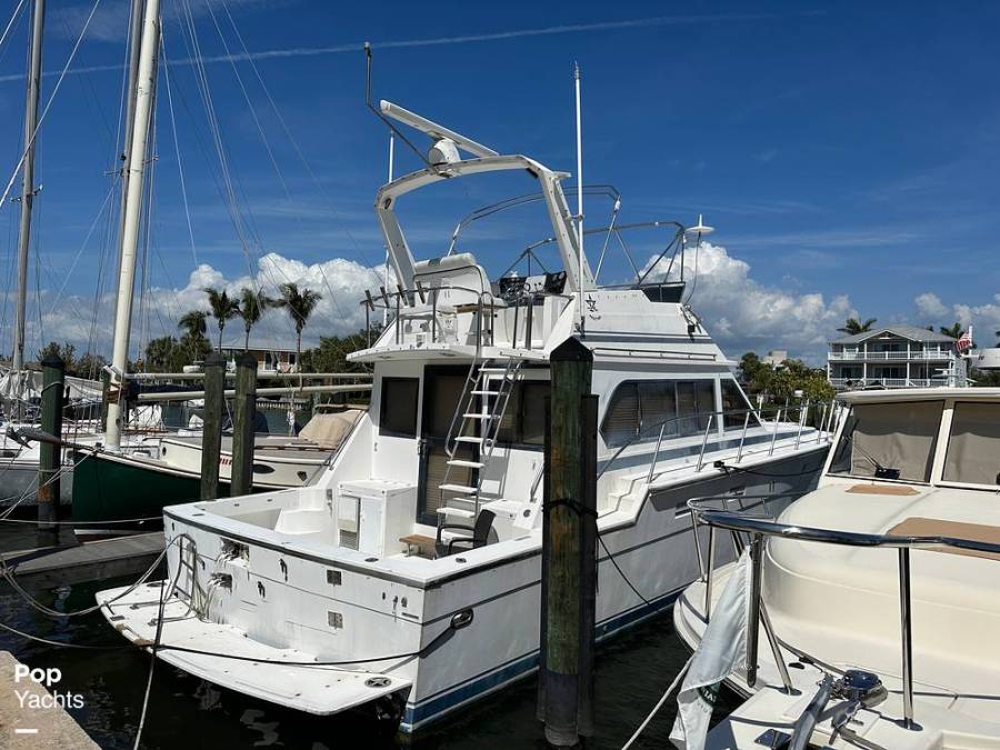 【￼￼超レア】40s SEABEES DECK 実物 オンブック ￼レアモデル 1989 Hi Star 48 Sundeck Power Boats, Sportfish/Convertible For