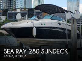 2013, Sea Ray, 280 Sundeck
