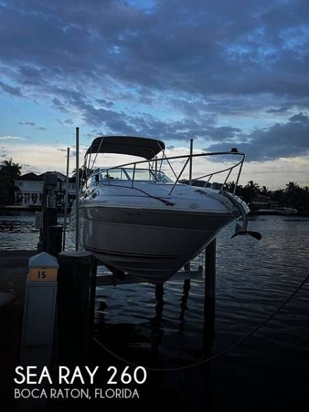 2000, Sea Ray, 260 SunDancer