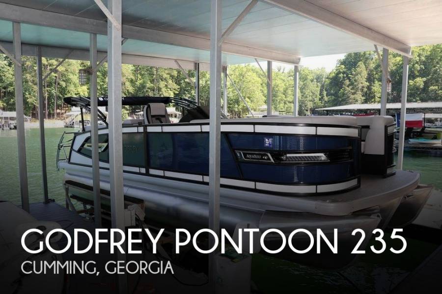 2022 Godfrey Pontoon Aqua Patio 235 SB Power Boats, Tritoon Boats For