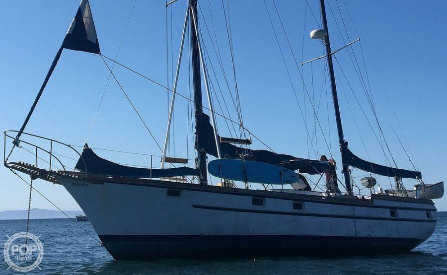 1976 Wellington 47 Sail Boats, Motorsailer Sail Boats For Sale in Santa