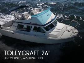 1979 Tollycraft 26' Sedan Power Boats, Motoryachts For Sale in