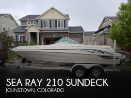 2001, Sea Ray, 210 Sundeck