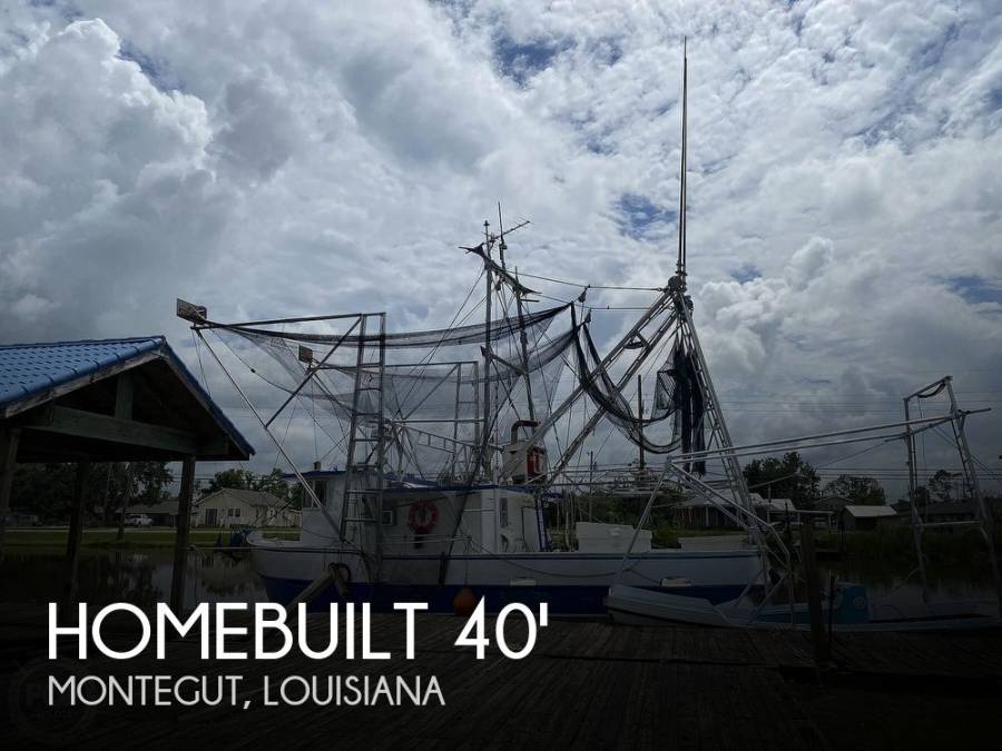2003 Homebuilt Custom 40ft Commercial Boats, Shrimp Boats For Sale in