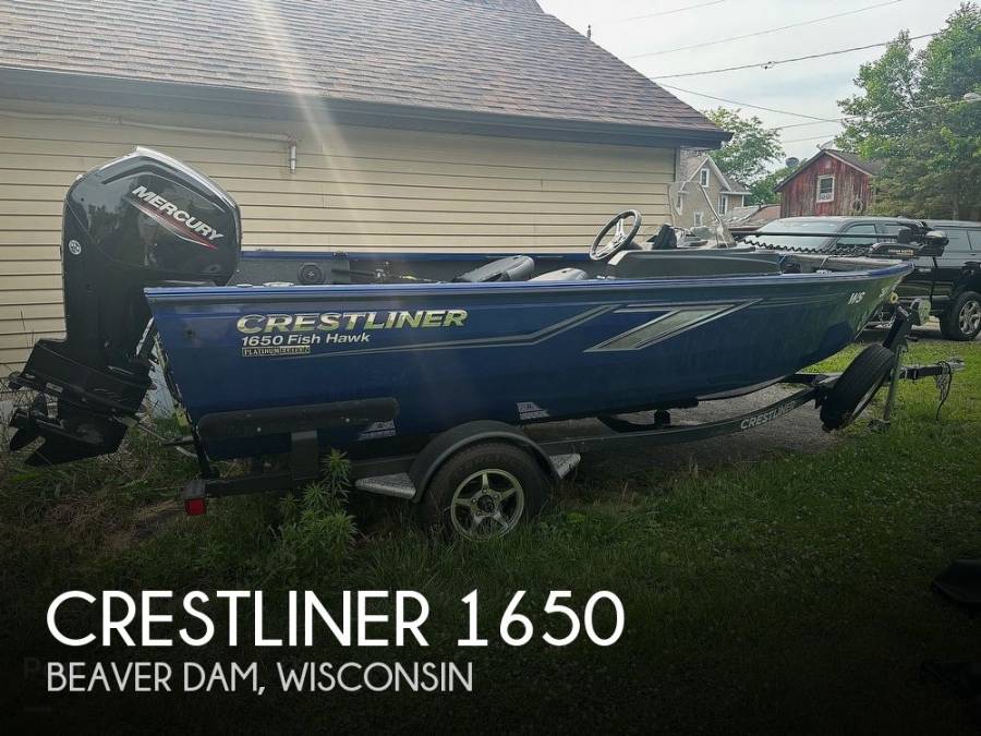 2019, Crestliner, 1650 Fish Hawk SC Platinum Edition