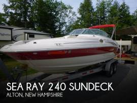 2004, Sea Ray, 240 SunDeck