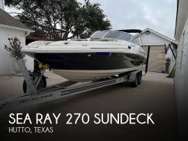 2005, Sea Ray, 270 Sundeck