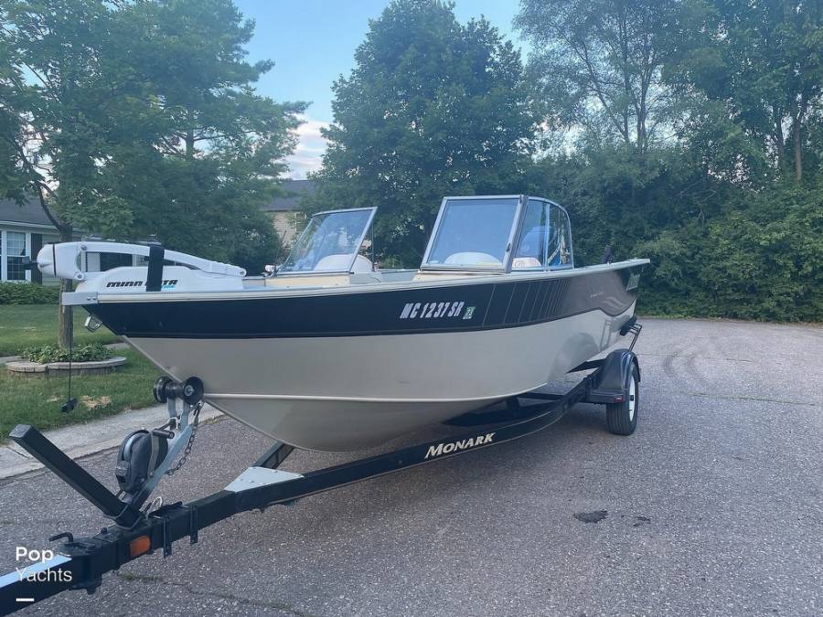 2004 MonArk 190 King Deep V Power Boats, Aluminum Fishing Boats For