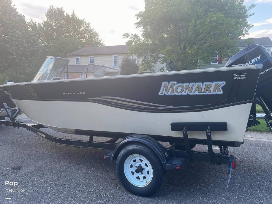 2004 MonArk 190 King Deep V Power Boats, Aluminum Fishing Boats For