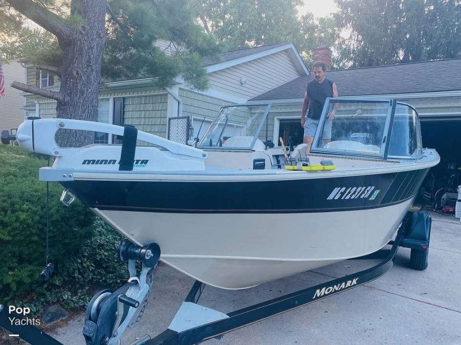 2004 MonArk 190 King Deep V Power Boats, Aluminum Fishing Boats For