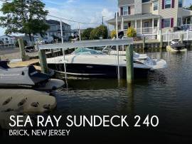 2011, Sea Ray, Sundeck 240