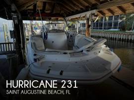 2012, Hurricane, SunDeck Sport 231