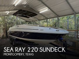 2005, Sea Ray, 220 SUNDECK