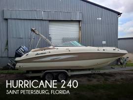 2007, Hurricane, 240 SunDeck