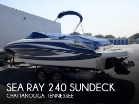 2011, Sea Ray, 240 Sundeck