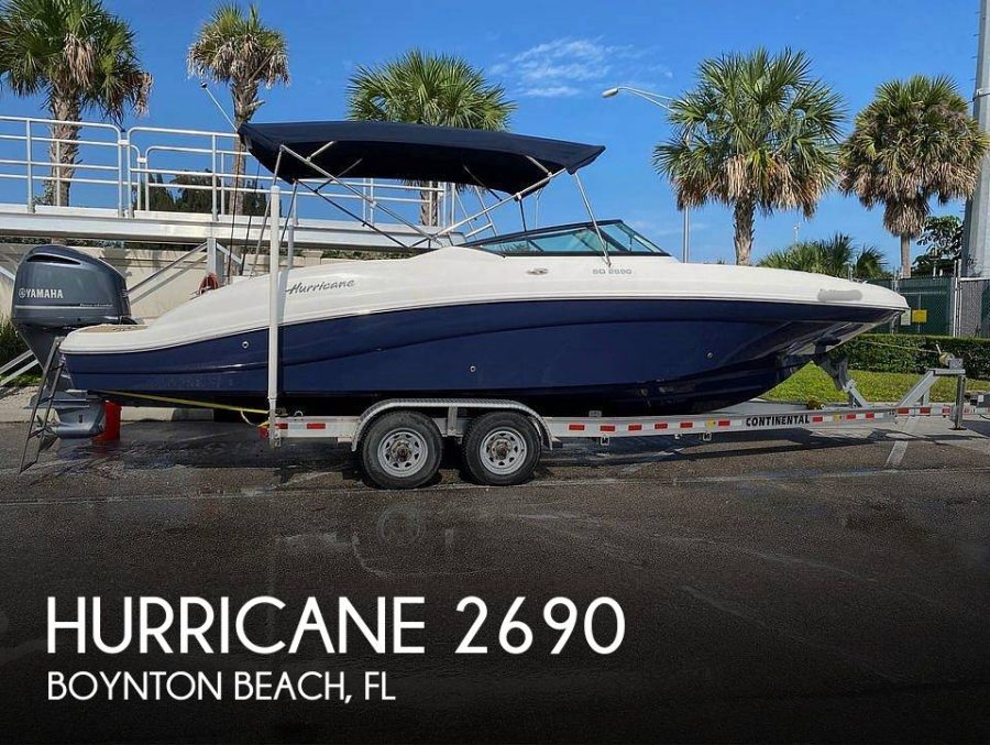 2019, Hurricane, 2690 Sundeck OB