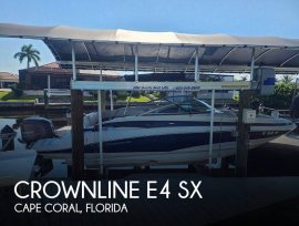 2016, Crownline, E4 SX