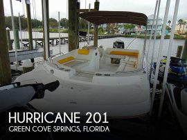 2017, Hurricane, SunDeck Sport 201 OB