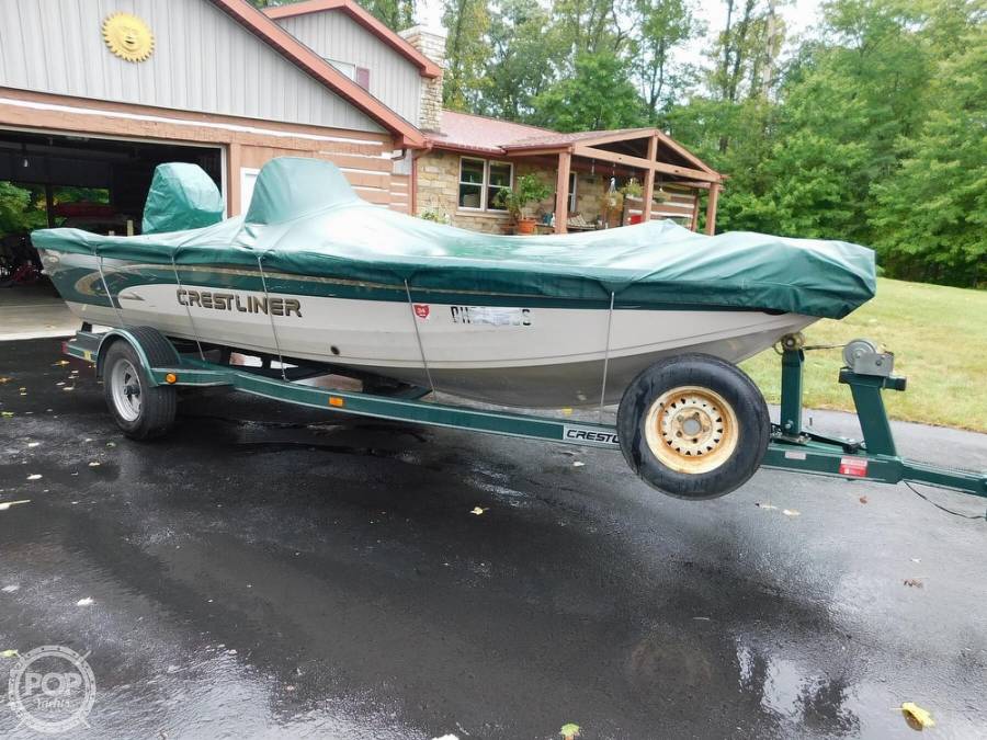 2000 Crestliner 1750 Fish Hawk SC Power Boats, Aluminum Fishing Boats For  Sale in Dover, Ohio