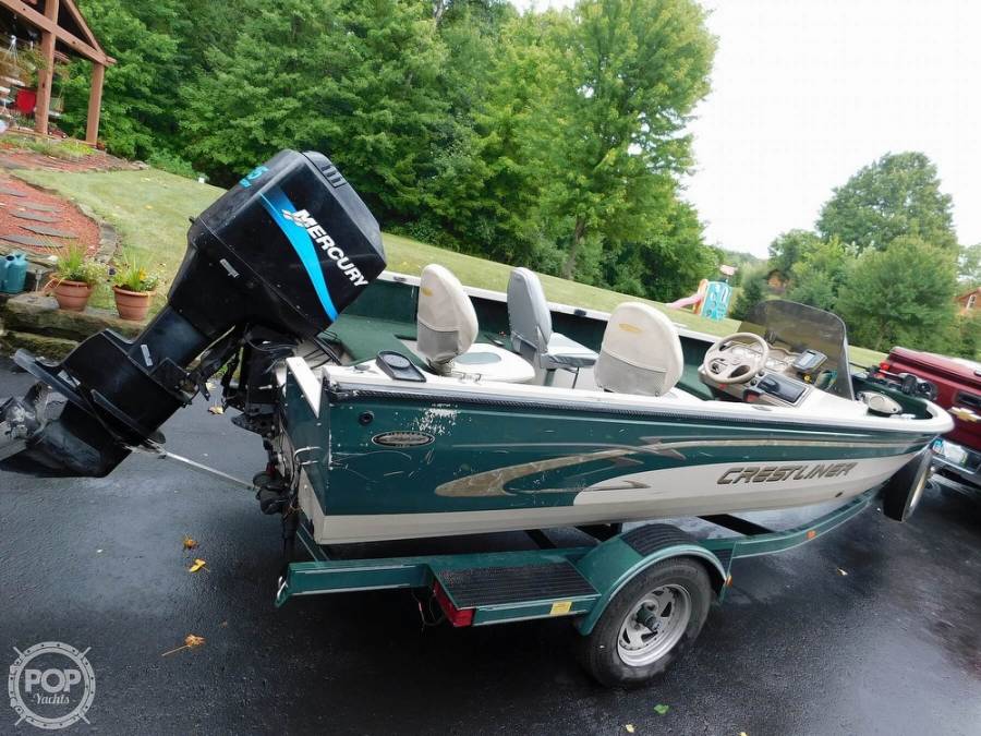 2000 Crestliner 1750 Fish Hawk SC Power Boats, Aluminum Fishing Boats