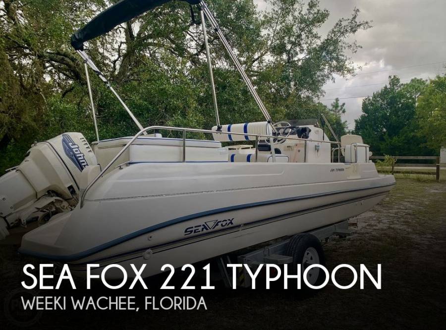 2000 Sea Fox 221 Typhoon Power Boats, Deck Boats For Sale in Weeki