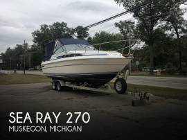 1984, Sea Ray, 270 Sundancer