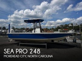 2020, Sea Pro, 248 bay boat
