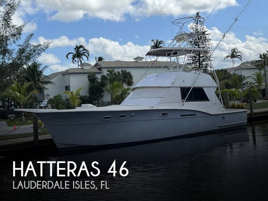 1977, Hatteras, 46 Convertible